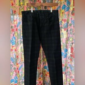 Polo Ralph Lauren Dark Tartan/Plaid 5-pocket Pants. 32x34